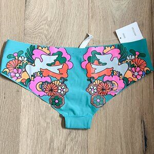 urban outfitters out from under // retro turquoise groovy undies NWT M